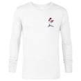 thumbnail image 1 of Disney Princess Belle Small Print - Long Sleeve T-Shirt for Men - Customized-White, 1 of 5