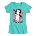 thumbnail image 1 of Disney Princess - Belle The Bookworm - Toddler & Youth Girls Short Sleeve Graphic T-Shirt, 1 of 5