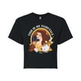 thumbnail image 1 of Disney Princess - Belle This Is My Fairytale - Junior's Cropped T-Shirt, 1 of 4