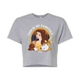 thumbnail image 1 of Disney Princess - Belle This Is My Fairytale - Junior's Cropped T-Shirt, 1 of 4
