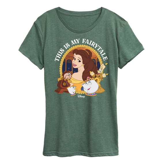 Disney Princess - Belle This Is My Fairytale - Women's Short Sleeve Graphic T-Shirt