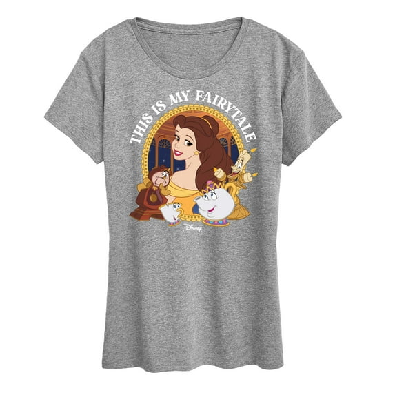 Disney Princess - Belle This Is My Fairytale - Women's Short Sleeve Graphic T-Shirt