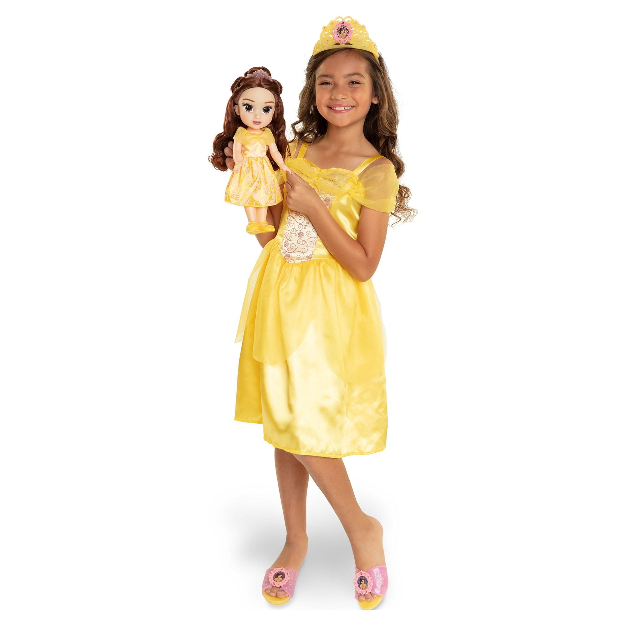 Disney Princess Belle Toddler Doll with Child Sized Dress and ...