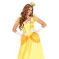 thumbnail image 1 of Disney Princess Belle Yellow Sunflower Princess Women's Halloween Fancy-Dress Costume for Adult, M, 1 of 5