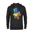 thumbnail image 1 of Disney Princess Belle and Phillipe Adventure Ride - Pullover Hoodie for Adults - Customized-Black, 1 of 5