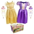 thumbnail image 1 of Disney Princess Belle and Rapunzel Dress up Trunk, 1 of 7