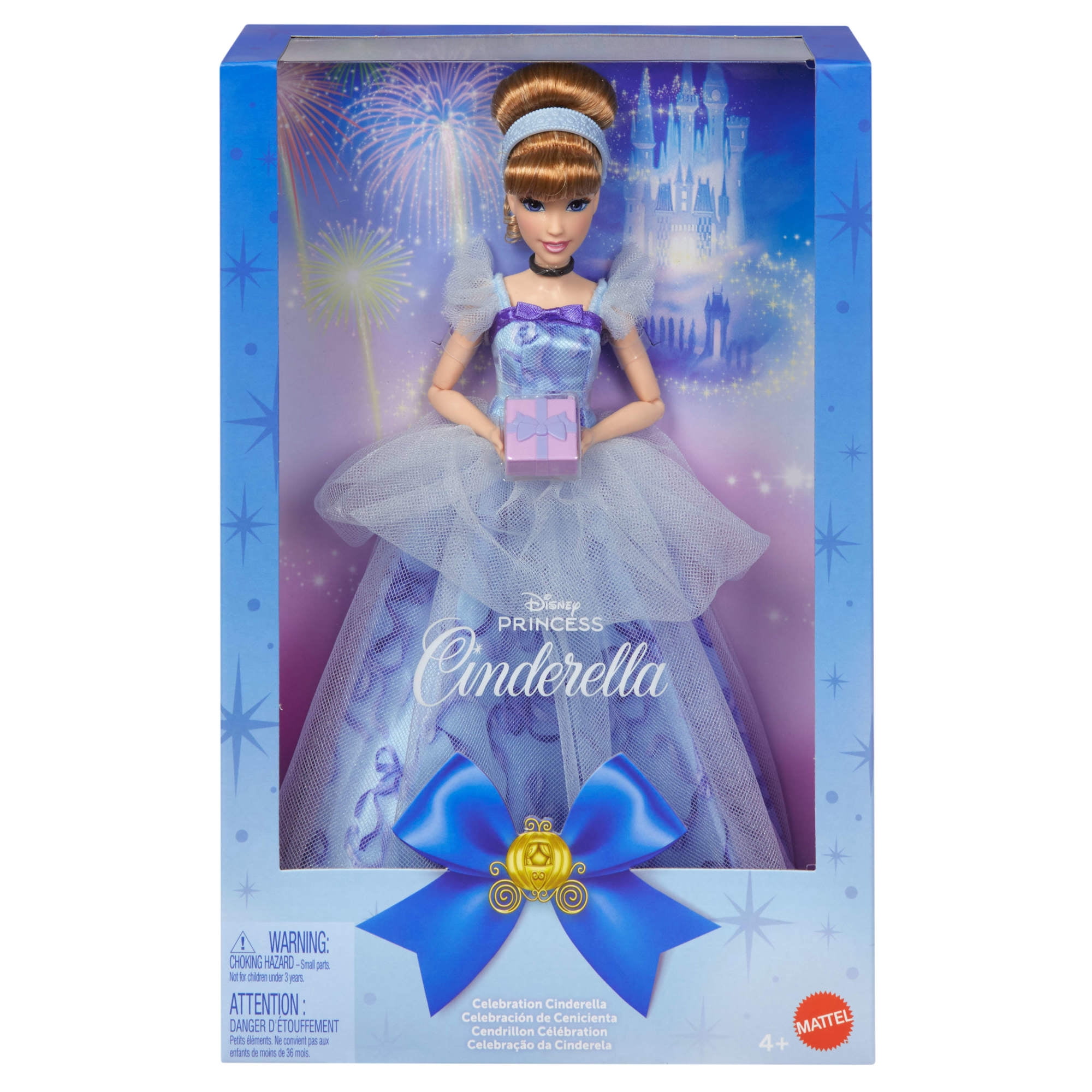 Disney Princess Birthday Celebration Cinderella Collectible Fashion Doll, Inspired by Disney Movie