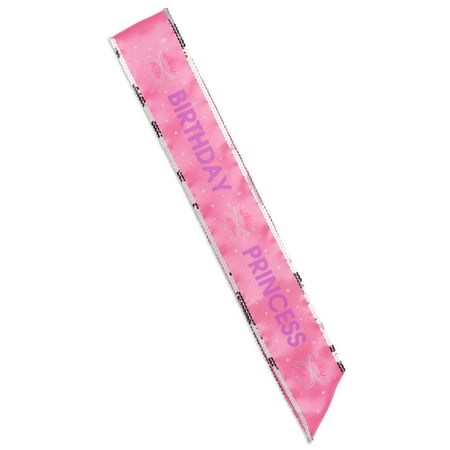 Disney Princess Birthday Party Sash