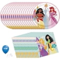 thumbnail image 1 of Disney Princess Birthday Party Supplies Bundle  Disney Princess Plates  Disney Princess Napkins  Disney Princess Decorations Pack for 16, 1 of 4