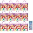 thumbnail image 1 of Disney Princess Birthday Party Supplies Bundle includes 12 Plastic Party Favor Tote Bags 13" x 11", 1 Dinosaur Sticker Sheet, 1 of 4