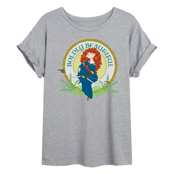 Disney Princess - Boldly Beautiful - Juniors Ideal Flowy Muscle T-Shirt