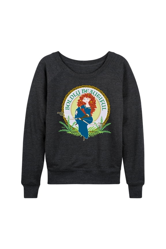 - Boldly Beautiful - Women's Lightweight French Terry Long Sleeve Shirt