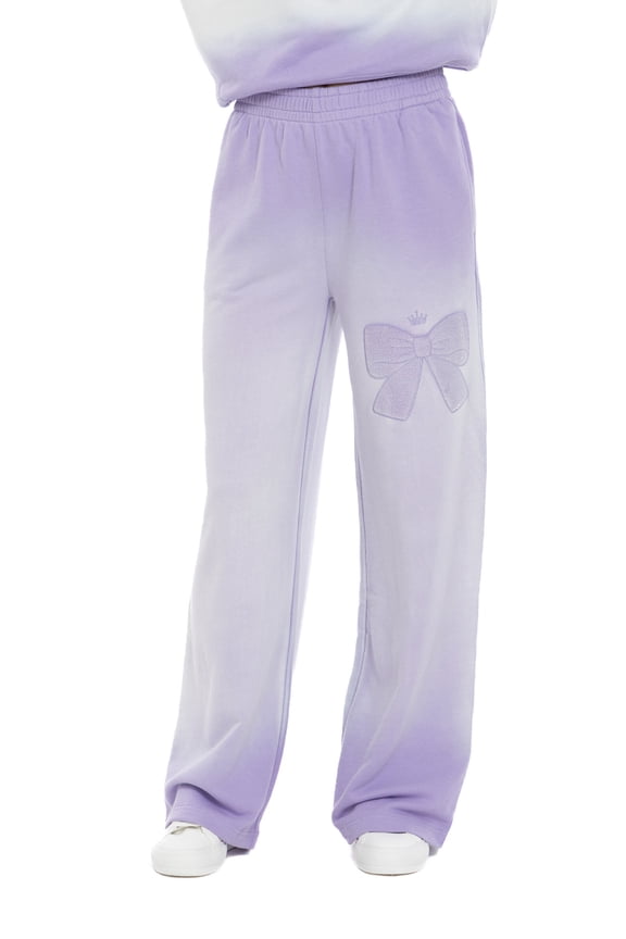 Princess Bow French Terry Sweat Pants Adult