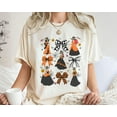 Disney Princess Bows Coquette Halloween Tshirt, Belle Ariel Jasmine