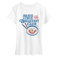 thumbnail image 1 of Disney Princess - Brave and True Breakfast Club - Women's Short Sleeve Graphic T-Shirt, 1 of 4
