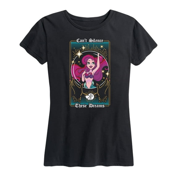 Disney Princess - Can't Silence These Dreams - Women's Short Sleeve Graphic T-Shirt