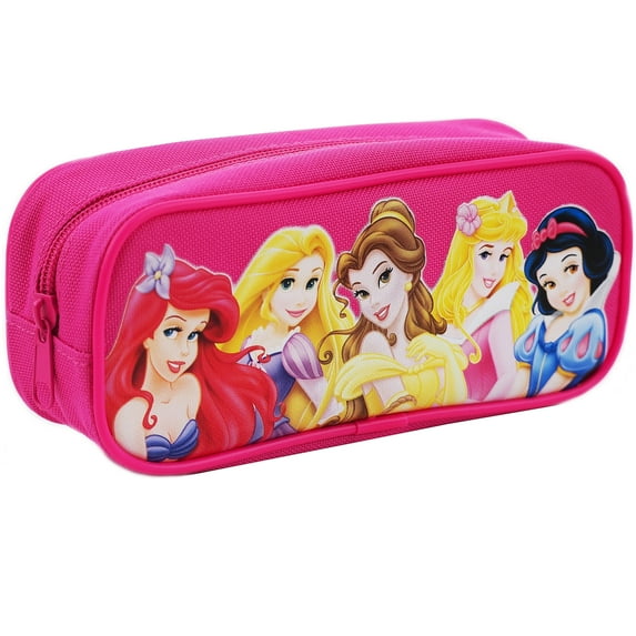 Disney Princess Canvas Pencil Case Pouch Bag