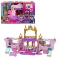 thumbnail image 1 of Disney Princess Carriage to Castle Transforming Playset with Aurora Small Doll, 4 Figures & 3 Levels, 1 of 7