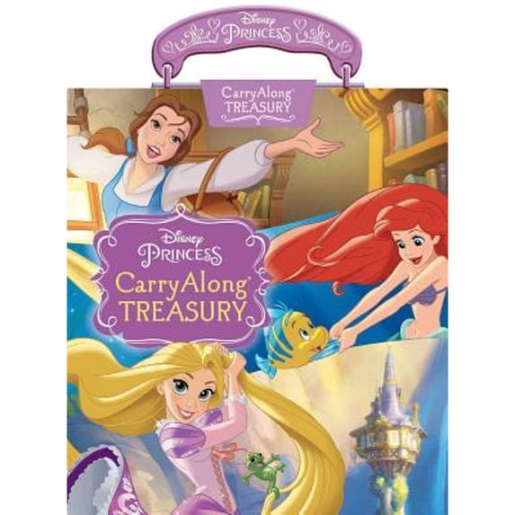 Pre-Owned Disney Princess Carryalong Treasury (Carryalong Book) Paperback
