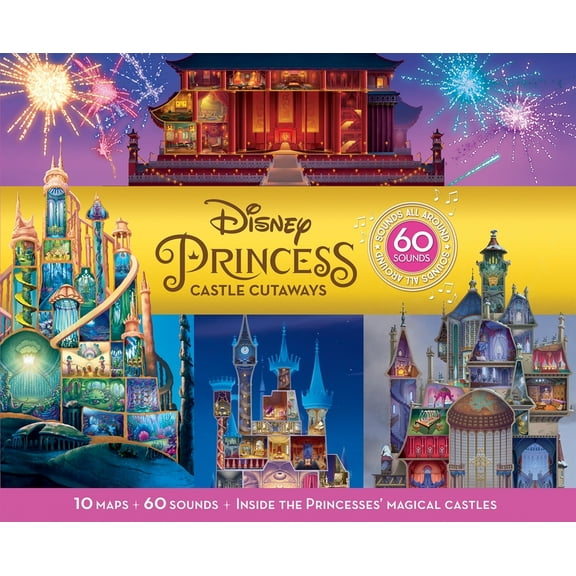 Disney Princess: Castle Cutaways Sounds All Around Sound Book, (Paperback)