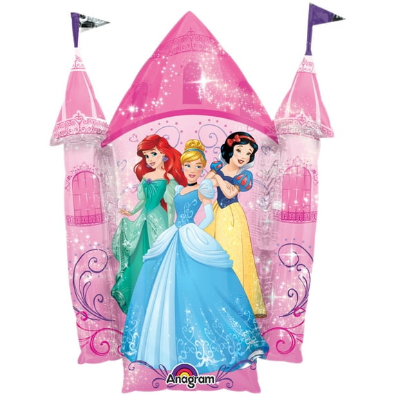Disney Princess 35 Inch Castle Balloon (Each) - Party Supplies