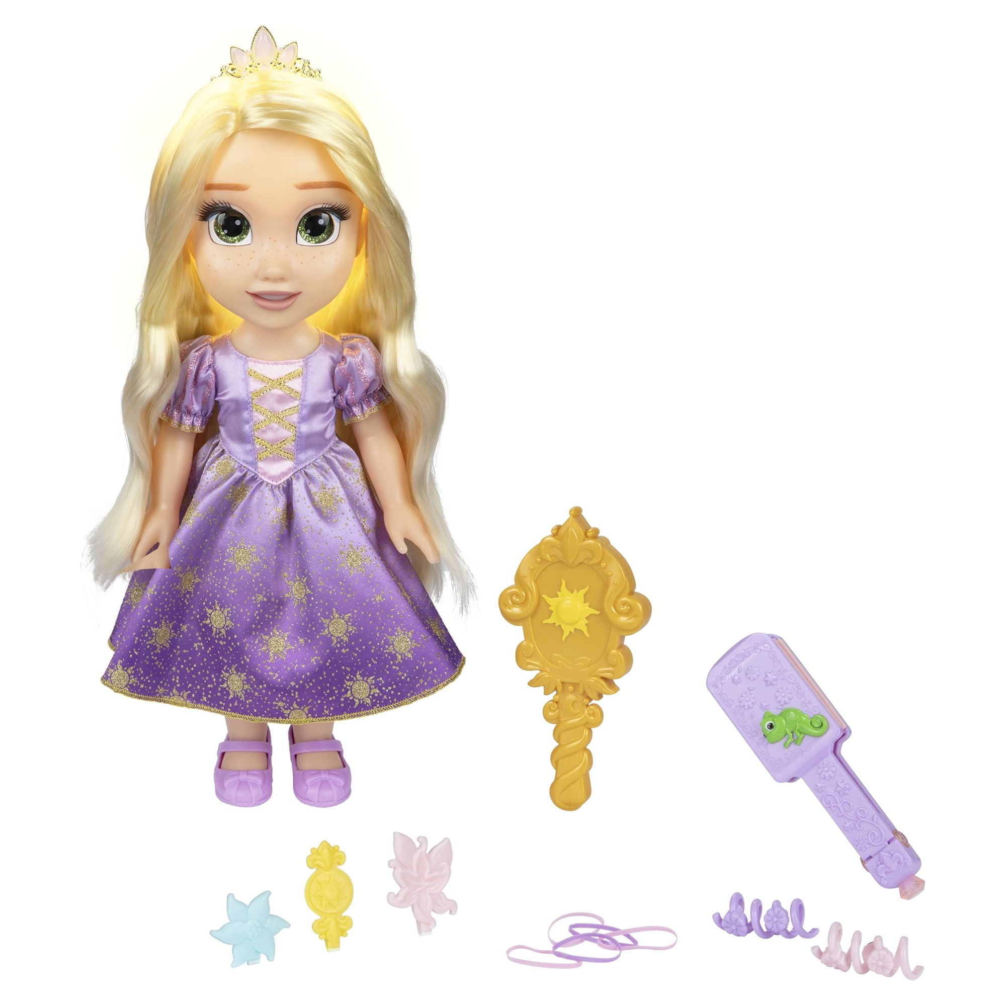 Disney Princess Magic in Motion Hair Glow Rapunzel Doll