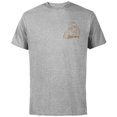 thumbnail image 1 of Disney Princess Celebration Minimalist Aurora Corner Art - Short Sleeve Cotton T-Shirt for Adults - Customized-Athletic Heather, 1 of 5