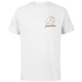 thumbnail image 1 of Disney Princess Celebration Minimalist Snow White Corner Art - Short Sleeve Cotton T-Shirt for Adults - Customized-White, 1 of 5