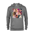 thumbnail image 1 of Disney Princess Characters Pop Art Grid - Pullover Hoodie for Adults - Customized-Graphite Heather, 1 of 5