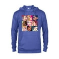 thumbnail image 1 of Disney Princess Characters Pop Art Grid - Pullover Hoodie for Adults - Customized-Royal Heather, 1 of 5