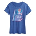 thumbnail image 1 of Disney Princess - Cinderella Anime - Women's Short Sleeve Graphic T-Shirt, 1 of 5