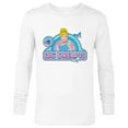thumbnail image 1 of Disney Princess Cinderella Big Dreams Retro - Long Sleeve T-Shirt for Men - Customized-White, 1 of 5