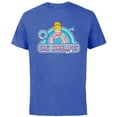 thumbnail image 1 of Disney Princess Cinderella Big Dreams Retro - Short Sleeve Cotton T-Shirt for Adults - Customized-Royal Heather, 1 of 5