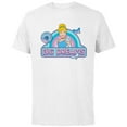 thumbnail image 1 of Disney Princess Cinderella Big Dreams Retro - Short Sleeve Cotton T-Shirt for Adults - Customized-White, 1 of 5