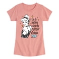 thumbnail image 1 of Disney Princess - Cinderella I Can Do Anything - Toddler & Youth Girls Short Sleeve Graphic T-Shirt, 1 of 5