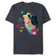 thumbnail image 1 of Disney Princess Cinderella Jasmine Making Every Dream Count - Short Sleeve Blended T-Shirt for Adults - Customized-Navy Heather, 1 of 5