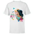 thumbnail image 1 of Disney Princess Cinderella Jasmine Making Every Dream Count - Short Sleeve T-Shirt for Kids - Customized-White, 1 of 5
