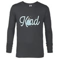 thumbnail image 1 of Disney Princess Cinderella Kind - Long Sleeve T-Shirt for Men - Customized-Charcoal Heather, 1 of 5