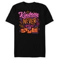 thumbnail image 1 of Disney Princess Cinderella Kindness Never Goes Out of Style - Short Sleeve Blended T-Shirt for Adults - Customized-Black, 1 of 5