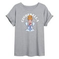thumbnail image 1 of Disney Princess - Cinderella Kiss - Women's Oversized T-Shirt, 1 of 5