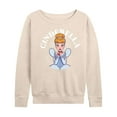 thumbnail image 1 of Disney Princess - Cinderella Kiss - Women's Lightweight French Terry Long Sleeve Shirt, 1 of 5