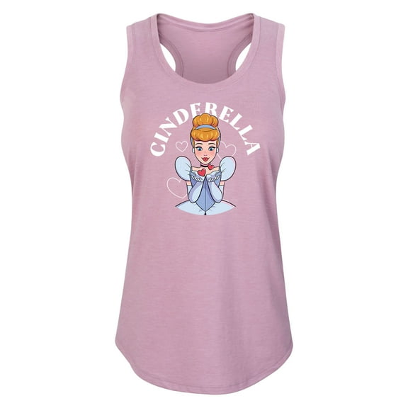 Disney Princess - Cinderella Kiss - Women's Racerback Tank Top