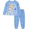 thumbnail image 1 of Disney Princess Cinderella Long Sleeve Shirt and French Terry Pants (Girls), 2 Piece Set, Sizes 2T-6X, 1 of 7