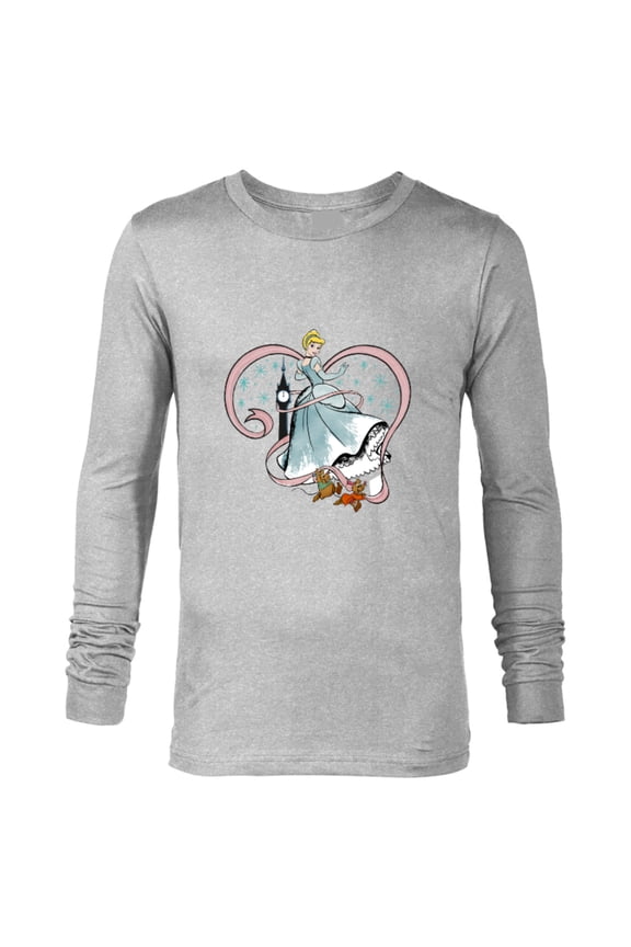 Princess Cinderella Magic Spell - Long Sleeve T-Shirt for Men – Customized-Athletic Heather