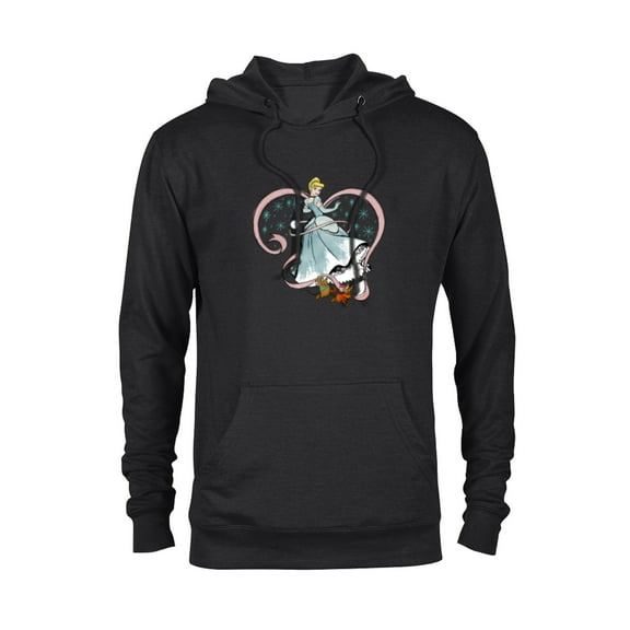 Disney Princess Cinderella Magic Spell - Pullover Hoodie for Adults – Customized-Black