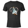 thumbnail image 1 of Disney Princess Cinderella Magic Spell - Short Sleeve Blended T-Shirt for Adults – Customized-Black, 1 of 5