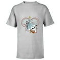 thumbnail image 1 of Disney Princess Cinderella Magic Spell - Short Sleeve T-Shirt for Kids – Customized-Athletic Heather, 1 of 5