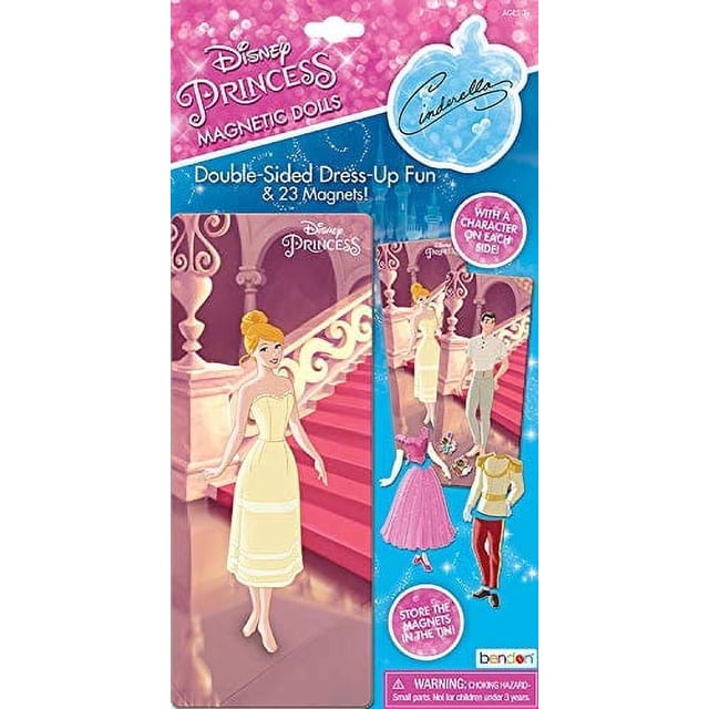 Disney Princess Cinderella Doll DoubleSided DressUp Fun