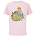 thumbnail image 1 of Disney Princess Cinderella Never Stop Dreaming - Short Sleeve Cotton T-Shirt for Adults - Customized-Soft Pink, 1 of 5