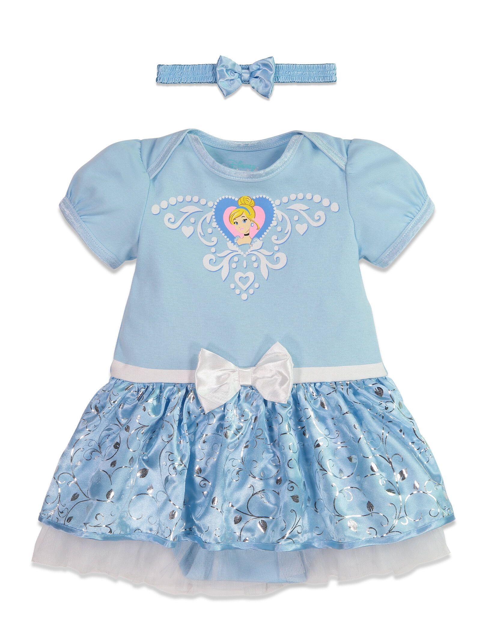 Disney Princess Cinderella Newborn Baby Girls Dress and Headband Newborn to Infant - Walmart Business Supplies Disney Princess Cinderella Newborn Baby Girls Dress and Headband Newborn to Infant - Walmart Business Supplies